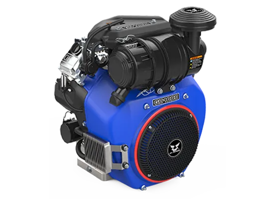 37hp Petrol V-Twin Engine GB1000 with overhead muffler