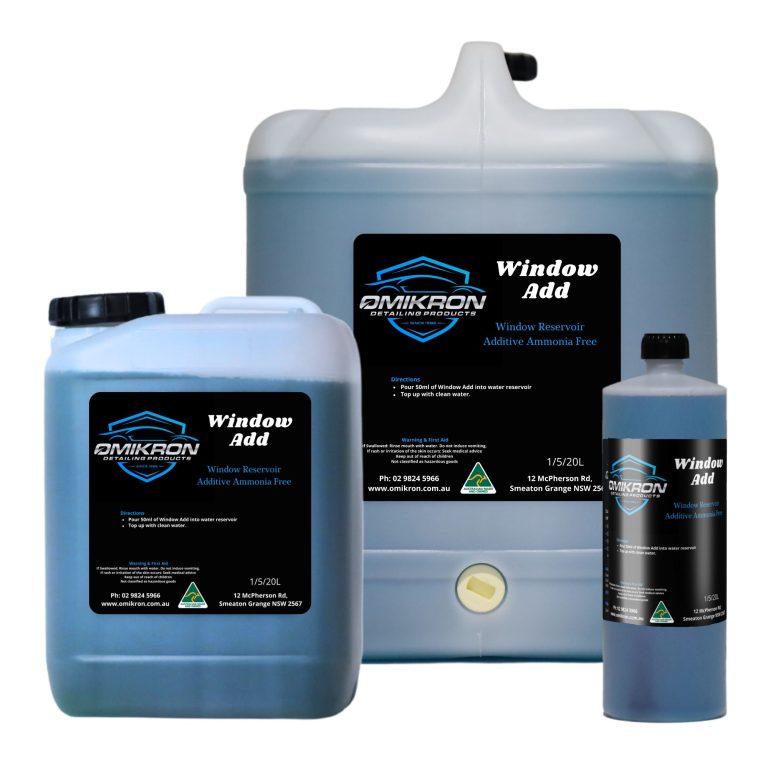WINDOW ADD WINDSCREEN CLEANER